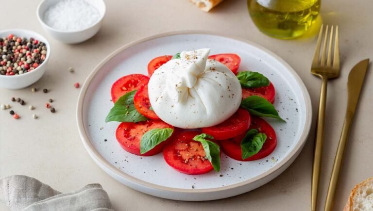 Was ist Burrata? Alles, was du über diesen cremigen Käse wissen musst