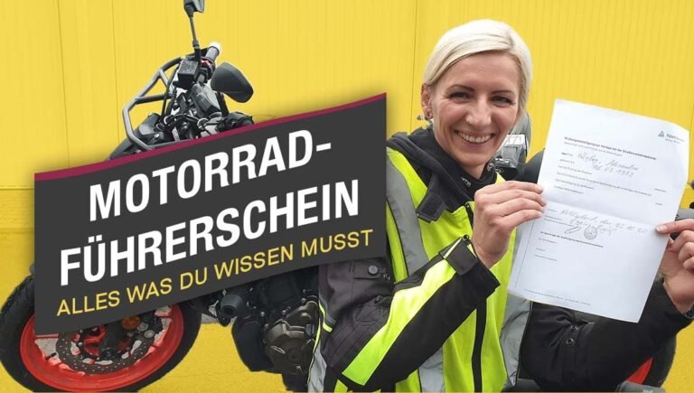 WAS KOSTET EIN MOTORRADFÜHRERSCHEIN? - ALLES WAS DU WISSEN MUSST